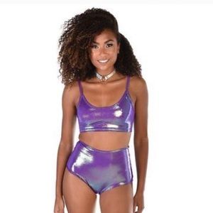 JValentine Purple Haze set L/XL Cute Festival Look